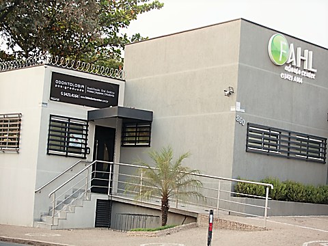 Fachada da Fahl Odonto Center, em Piracicaba/SP